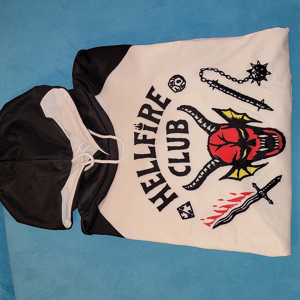 Stranger Things Hellfire Hoodie - image 3